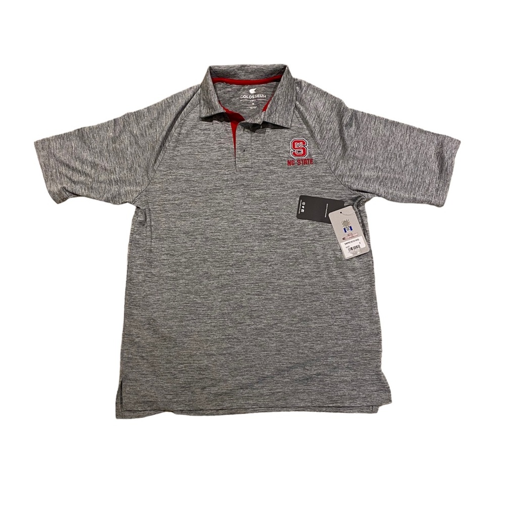 NC State University Dry-Fit Men’s Small Colosseum Polo
